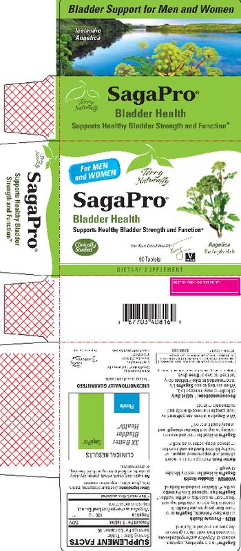 Terry Naturally SagaPro Bladder Health - supplement