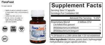 The AIM Companies FloraFood with Three Billion Live Cells - supplement