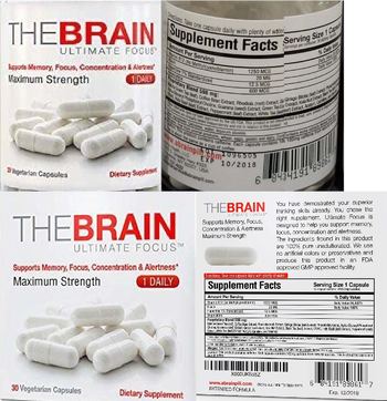 The Brain The Brain Ultimate Focus - supplement