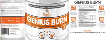 The Genius Brand Genius Burn - supplement