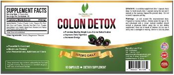 The Healthy Life Supplements Colon Detox - supplement