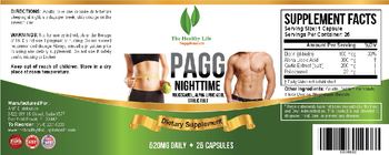 The Healthy Life Supplements PAGG Nighttime - supplement