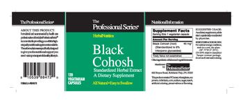 The Professional Series HerbalNutrition Black Cohosh - supplement