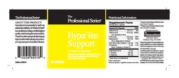 The Professional Series Hyper Ten Support - supplement
