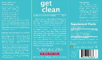 The Republic Of Tea Get Clean - herbal supplement
