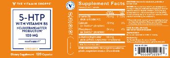 The Vitamin Shoppe 5-HTP with Vitamin B6 100 mg - supplement
