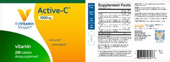The Vitamin Shoppe Active-C 1000 mg - supplement