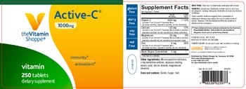 The Vitamin Shoppe Active-C 1000 mg - supplement