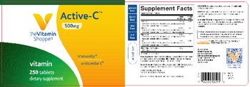 The Vitamin Shoppe Active-C 500 mg - supplement