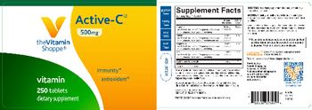 The Vitamin Shoppe Active-C 500 mg - supplement
