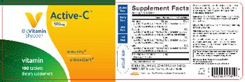 The Vitamin Shoppe Active-C 500 mg - supplement