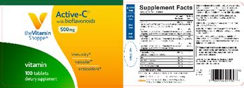The Vitamin Shoppe Active-C 500 With Bioflavonoids 500 mg - supplement