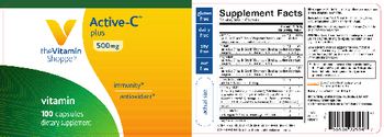 The Vitamin Shoppe Active-C Plus 500 mg - supplement