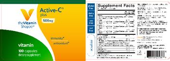The Vitamin Shoppe Active-C Plus 500 mg - supplement