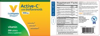 The Vitamin Shoppe Active-C with Bioflavonoids 500 mg - supplement