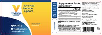 The Vitamin Shoppe Advanced Immune Support - supplement