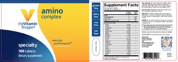 The Vitamin Shoppe Amino Complex - supplement