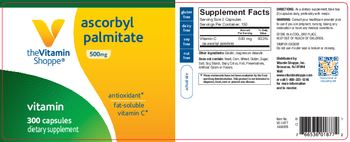 The Vitamin Shoppe Ascorbyl Palmitate 500 mg - supplement