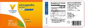 The Vitamin Shoppe Ashwagandha Extract 470 mg - supplement