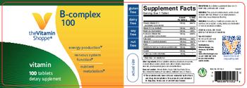 The Vitamin Shoppe B-Complex 100 - supplement