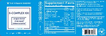 The Vitamin Shoppe B-Complex 100 - supplement
