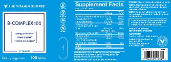 The Vitamin Shoppe B-Complex 100 - supplement