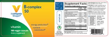 The Vitamin Shoppe B-Complex 50 - supplement