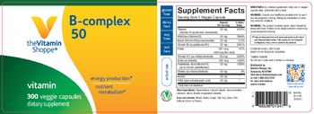 The Vitamin Shoppe B-Complex 50 - supplement