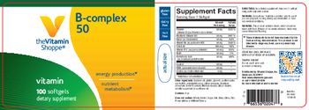 The Vitamin Shoppe B-Complex 50 - supplement