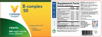The Vitamin Shoppe B-Complex 50 - suspension
