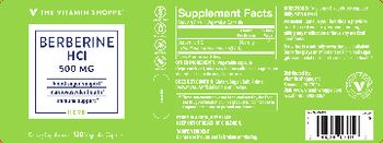 The Vitamin Shoppe Berberine HCl 500 mg - supplement