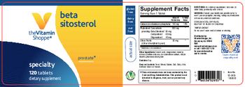 The Vitamin Shoppe Beta Sitosterol - supplement