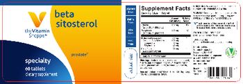 The Vitamin Shoppe Beta Sitosterol - supplement