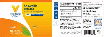 The Vitamin Shoppe Boswellia Serrata 250 mg - supplement