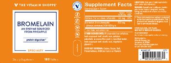 The Vitamin Shoppe Bromelain - supplement
