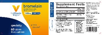 The Vitamin Shoppe Bromelain 500 mg - supplement