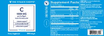 The Vitamin Shoppe C 1000 mg - supplement