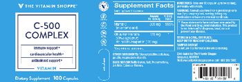 The Vitamin Shoppe C-500 Complex - supplement