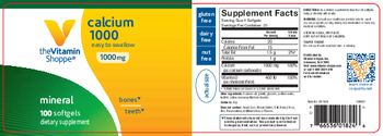 The Vitamin Shoppe Calcium 1000 1000 mg - supplement