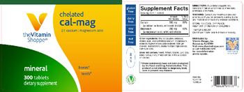 The Vitamin Shoppe Chelated Cal-Mag - supplement