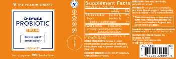 The Vitamin Shoppe Chewable Probiotic 2 Billion - supplement
