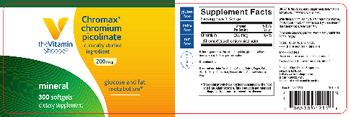 The Vitamin Shoppe Chromax Chromium Picolinate 200 mcg - supplement