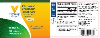The Vitamin Shoppe Chromax Chromium Picolinate 200 mcg - supplement