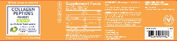 The Vitamin Shoppe Collagen Peptides Powder Green Apple - supplement