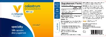 The Vitamin Shoppe Colostrum - supplement