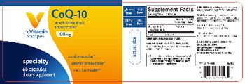The Vitamin Shoppe CoQ-10 100 mg - supplement