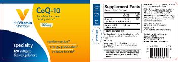 The Vitamin Shoppe CoQ-10 100 mg - supplement