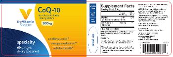 The Vitamin Shoppe CoQ-10 300 mg - supplement