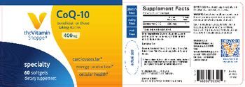 The Vitamin Shoppe CoQ-10 400 mg - supplement