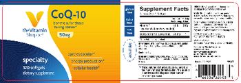 The Vitamin Shoppe CoQ-10 50 mg - supplement